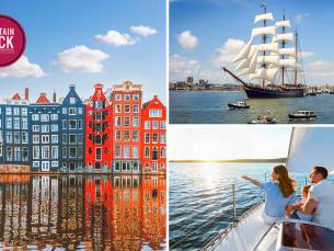 Rondvaart met SAIL Amsterdam (90 min) + hapjes + onbeperkt drinken