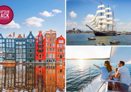 Rondvaart met SAIL Amsterdam (90 min) + hapjes + onbeperkt drinken