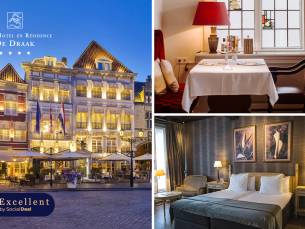 Luxe overnachting voor 2 + ontbijt + wellness + evt. 4-gangendiner of -lunch in Bergen op Zoom