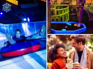 Magic Wintergolf + 2 keer glijden + drankje bij Wintertijd Heerlen