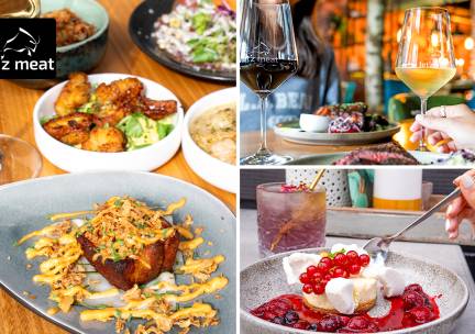 4-gangendiner Ã  la carte + amuse bij Let'z Meat