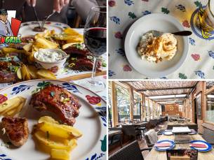 Onbeperkt grillen + dessert (2,5 uur) bij Boerengrill Boszicht Hooghalen