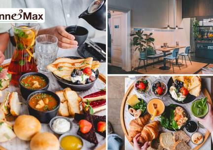 High tea incl. onbeperkt thee bij Anne&Max