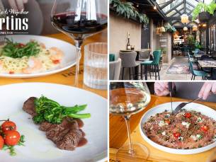 3-gangen keuzediner bij Brasserie & Wijnbar Martins