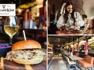 Warme drank + apfelstrudel, 2-gangen keuzelunch of hoofdgerecht + halve liter bier