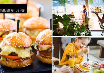 High burger of high pannenkoek bij Vrienden van de Peel