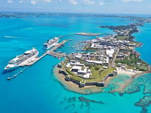 16-daagse cruise vanaf Miami naar Bermuda, Portland, Parijs en Londen incl. 1 voorovernachting, vlucht en o.b.v. volpension of all-incusive