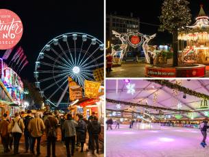 Schaatsen incl. schaatshuur + ritje reuzenrad + 2 consumpties bij Winterland