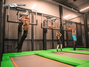 1 uur jumpen in trampolinepark bij SkagaVenture