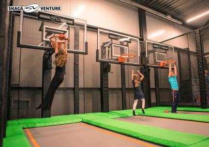 1 uur jumpen in trampolinepark bij SkagaVenture