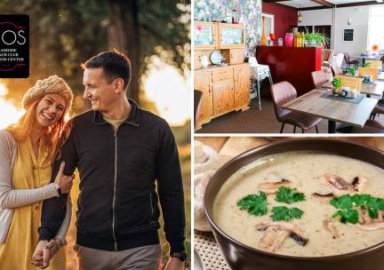 Herfst wandel- of fietsarrangement incl. gebak + soep met broodje bij Brasserie VIOS