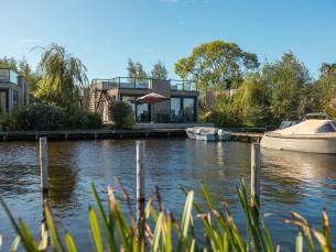 Lodge met dakterras & sfeerhaard 4 -personen