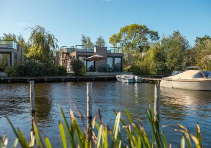 Lodge met dakterras & sfeerhaard 4 -personen