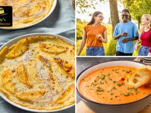 Wandelarrangement + koffie/thee + wafel + lunch