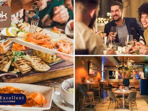 3-gangen shared dining-diner aan de Maasboulevard in Zwijndrecht