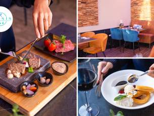 3-gangendiner met vrije keuze van de kaart bij Restaurant OASSIS