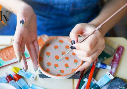 Workshop keramiek beschilderen (2,5 uur) + 2 items naar keuze + koffie/thee