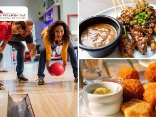 Kegelen (1,5 uur) + diner en bittergarnituur