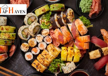 Sushibox naar keuze (20 tot 64 stuks) bij Hap Haven