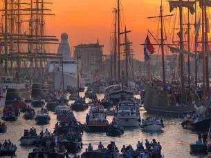 Exclusieve rondvaart 20 augustus 2025 - SAIL Amsterdam (75 min)