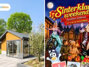 Weekend of midweek weg (2 tot 12 pers.) in EuroParcs