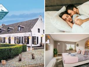 Overnachting voor 2 + welkomstdrankje + ontbijt + evt. dagschotel in Well