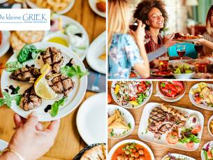 Grieks 3-gangen keuzediner in hartje Delft