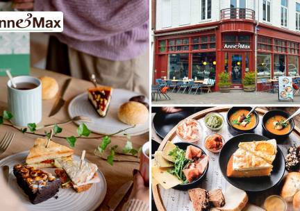 High tea incl. onbeperkt thee bij Anne&Max in hartje Arnhem