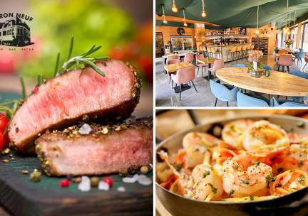 4-gangen keuzediner of 5-gangendiner van de chef naar keuze