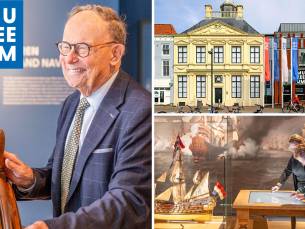 Entree voor het Maritiem Muzeeum Zeeland