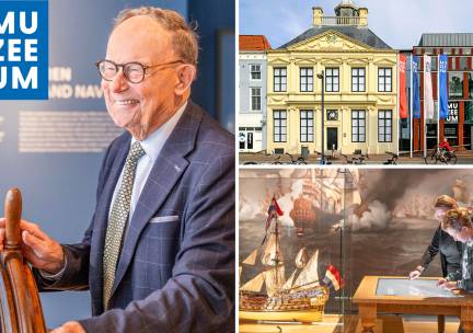 Entree voor het Maritiem Muzeeum Zeeland