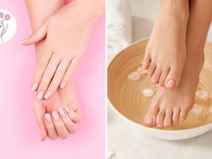 Manicure- of pedicurebehandeling evt. incl. gellak, of BIAB-behandeling