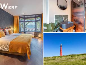 Overnachting(en) voor 2 + late check-out + evt. ontbijt en/of fles bubbels in hartje Den Helder