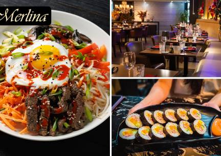 Koreaans 4-gangendiner bij Restaurant Merlina