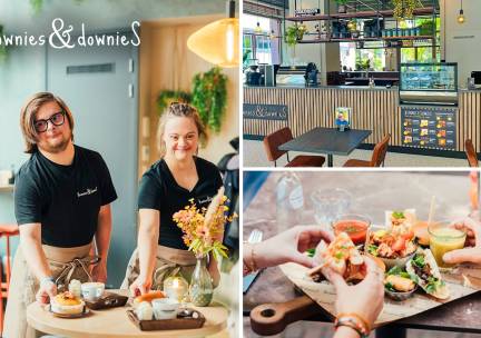 Lunchplank bij Brownies&downieS