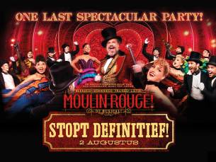Entree voor Moulin Rouge! De Musical voor â¬49 p.p.