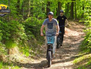 Tocht op een offroadstep in de Drielandenregio