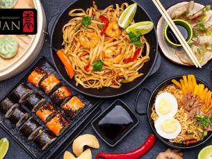 All-You-Can-Eat sushi & grill (2,5 uur) bij Yuan Restaurant