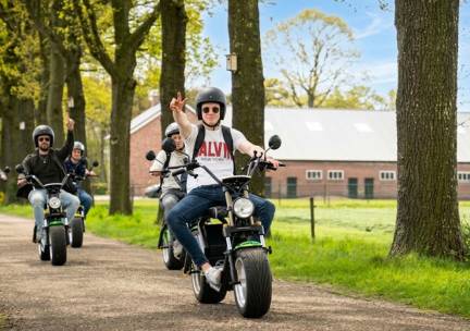 Huur e-chopper (2,5 uur)
