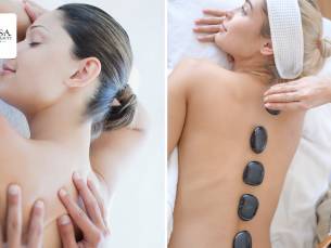 Ontspannings- of hotstonemassage (60 min)