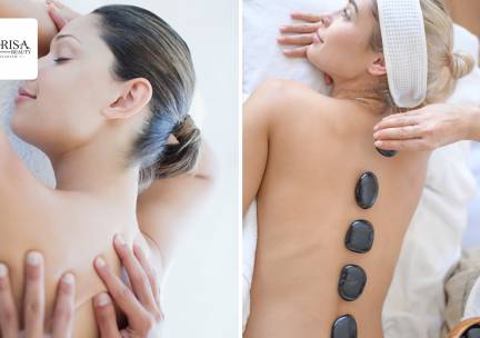 Ontspannings- of hotstonemassage (60 min)