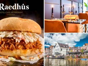 2-gangen keuzelunch bij 't Raedhûs in hartje Dokkum