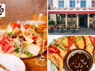 3-gangen Ã  la carte shared dining-diner