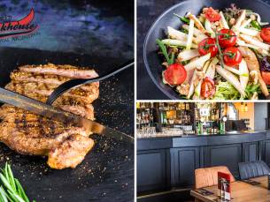 3-gangen keuzediner + mandje brood bij Steakhouse Royal Argentina