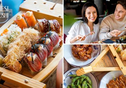 All-You-Can-Eat sushi (2 uur) bij Mesi Sushi Nederlandplein