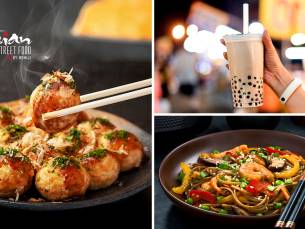 Aziatisch hoofdgerecht + bijgerecht + drankje voor afhaal in hartje Den Haag