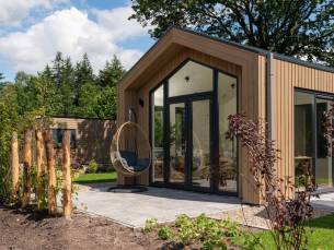 Tiny Lodge met Hottub - 4 personen