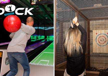 Bowlen en/of bijlwerpen + bittergarnituur + evt. drankarrangement