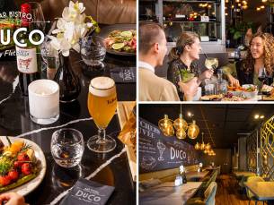 3-gangendiner bij een Bar Bistro DuCo