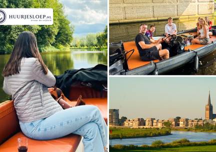 Sloepverhuur (3 of 4,5 uur) voor 2 tot 10 personen